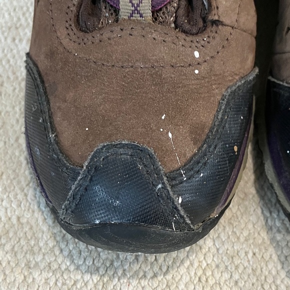 Merrell size 9 wm’s leather vibram air cushion hiking boot /  Shoes - Picture 14 of 16